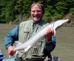 A special fish my first White Sturgeon